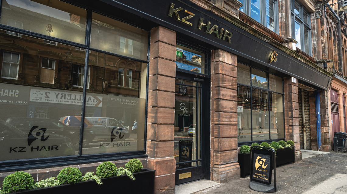 KZ Hair Salon based in Kilmarnock & Glasgow